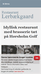Mobile Screenshot of lerbaekgaard.dk